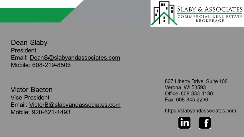 Contact information for the company